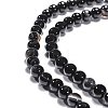 Natural Black Agate Beads Strands X-G-G391-6mm-01-3