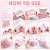 Handbag Shaped Paper Wedding Candy Gift Boxes CON-WH0115-38-3