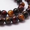 Natural Tiger Eye Bead Strands G-D840-86-8mm-3