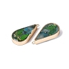Epoxy Resin Pendants KK-Q082-01KCG-04-2