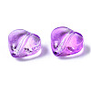 Transparent Spray Painted Glass Beads LS-GGLA-S054-012A-01-2