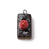 Opaque Resin Pendants RESI-A050-02-1