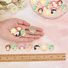 35Pcs 7 Style Resin Cabochons CRES-SC0002-29-3