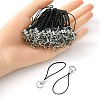 100Pcs Nylon Cord Mobile Making Cord Loops MOBA-YW0001-02-3