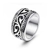 316 Stainless Steel Finger Ring with Enamel for Men LS-PW-WG56139-02-1