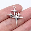 Tibetan Style Alloy Pendants PALLOY-CJC0006-56-1