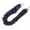 Baking Paint Transparent Glass Beads X1-DGLA-A035-T10mm-A10-2