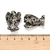 Natural Dalmatian Jasper Gemstone Carved Angle Figurines GG-CBA8396-A02-3