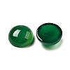 Natural Green Onyx Agate Cabochons G-E492-B-16-2