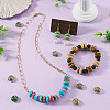 80Pcs 61G Acrylic Imitation Gemstone Beads MACR-TADJ0001-10C-5