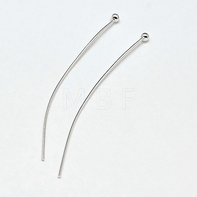 925 Sterling Silver Ball Head Pins STER-F018-03K-1