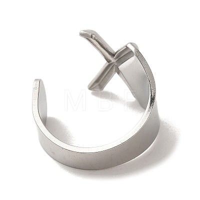 201 Stainless Steel Finger Rings RJEW-H223-04P-X-1