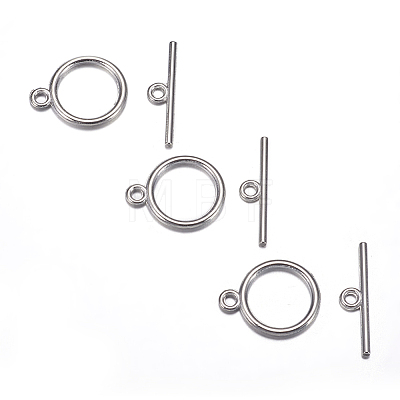 Tibetan Style Toggle Clasps LS-TIBE-A12208-P-NR-1