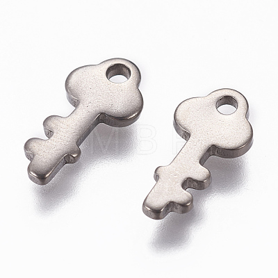 201 Stainless Steel Charms STAS-L234-070P-1