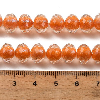 Resin Beads Strands GLAA-T035-01E-1
