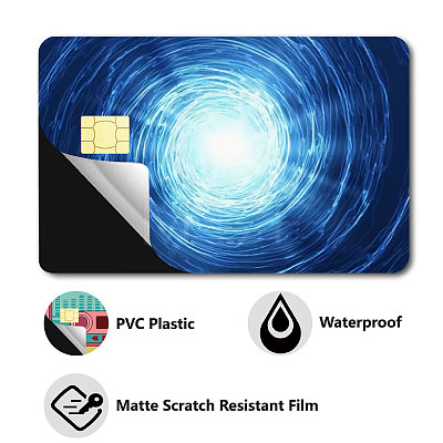 PVC Plastic Waterproof Card Stickers DIY-WH0432-136-1