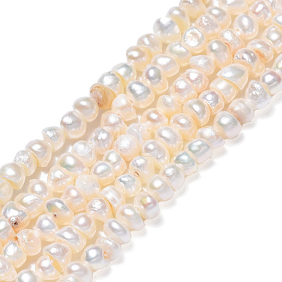 Natural Cultured Freshwater Pearl Beads Strand PEAR-N015-03B-1