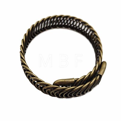 Personalized snake shaped exaggerated spring bracelet accessories WC0580-1