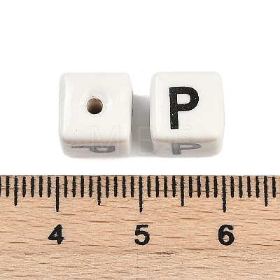 Porcelain Beads PORC-R003-08P-1