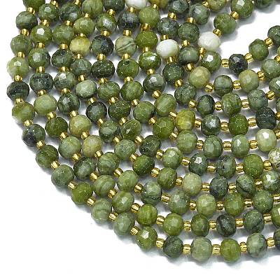 Natural Chinese Jade Beads Strands G-K389-E22-01-1