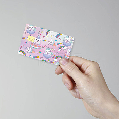 PVC Plastic Waterproof Card Stickers DIY-WH0432-075-1