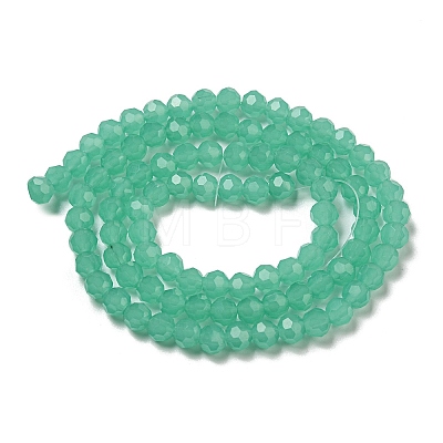 Imitation Jade Glass Beads Stands EGLA-A035-J6mm-D10-1