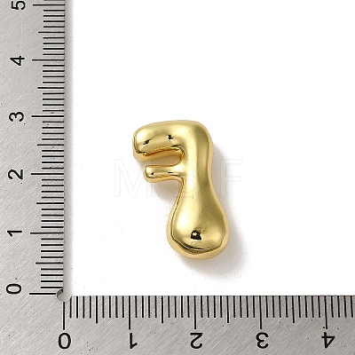 Rack Plating Brass Beads KK-R158-17F-G-1