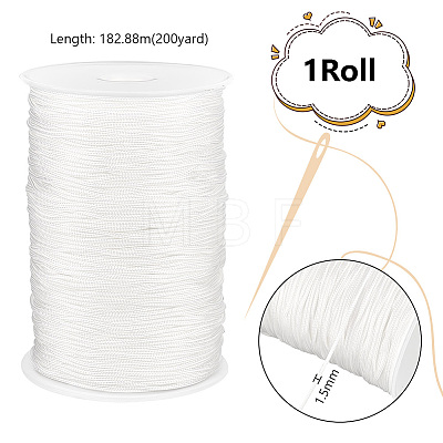   200 Yards Nylon Braided Threads NWIR-PH0002-23A-1