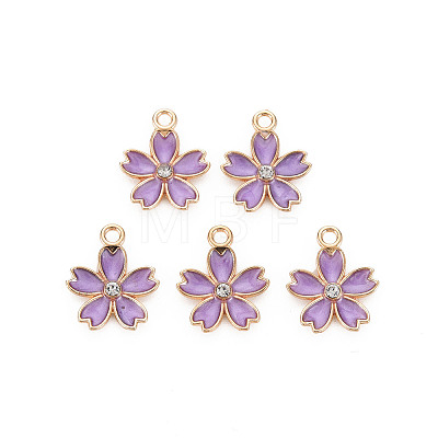 Alloy Enamel Pendants X-ENAM-S121-052E-1