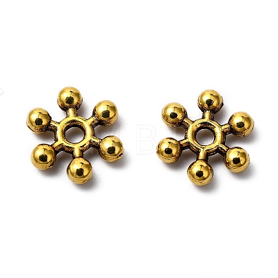 Tibetan Style Alloy Spacer Beads LS-TIBEB-1171-AG-LF-1