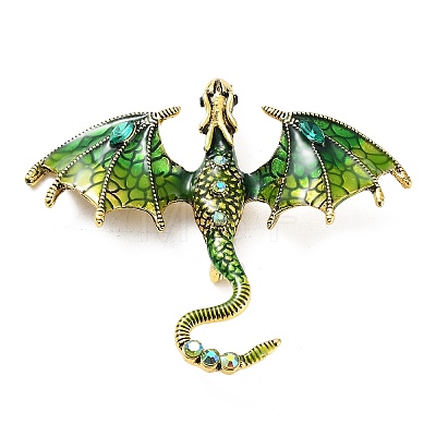 Dragon Enamel Pins JEWB-K018-17AG-02-1