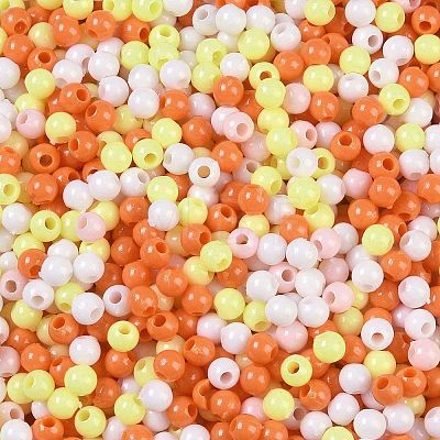 Opaque Acrylic Beads X1-OACR-H118-07A-05-1