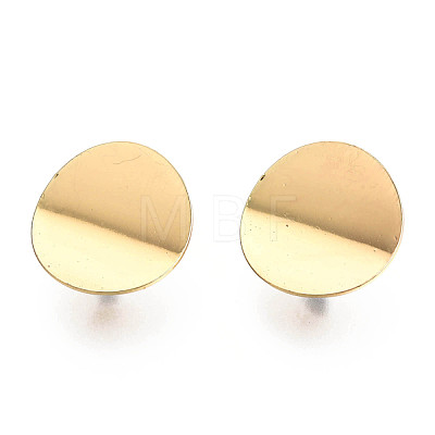 Iron Stud Earring Findings IFIN-T014-21KC-NR-1