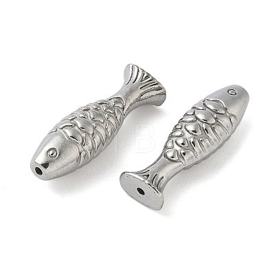 304 Stainless Steel Beads STAS-F320-15D-P-1