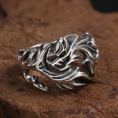 304 Stainless Steel Finger Rings for Men FS-WG003D1-05-1
