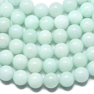 Natural Malaysia Jade Beads Strands G-L645-A01-8mm-31-1