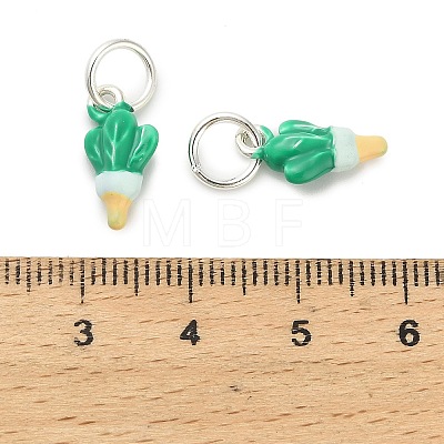Alloy Enamel Pendants ENAM-I080-01S-03-1