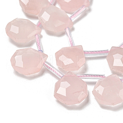 Natural Rose Quartz Beads Strands G-P544-C06-01-1