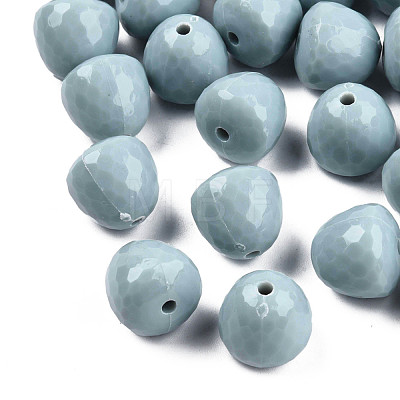 Opaque Acrylic Beads MACR-S373-10A-A04-1