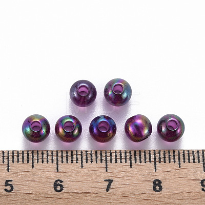 Transparent Acrylic Beads MACR-S370-B6mm-743-1