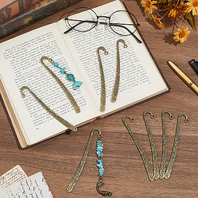 12Pcs Alloy Hair Sticks MRMJ-SC0001-66A-1