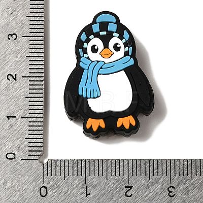 Winter Collection Denim Silicone Beads SIL-S006-08C-1