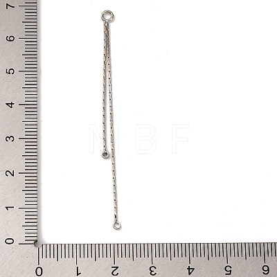 Brass Coreana Chain Tassel Big Pendants KK-G510-06P-1