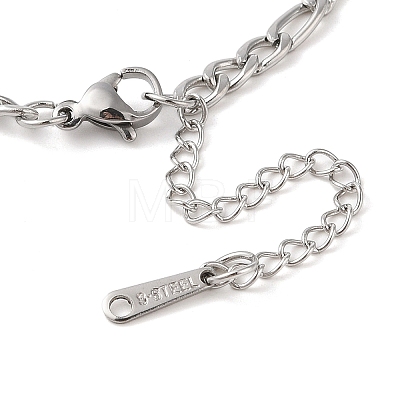 304 Stainless Steel Bracelets BJEW-Q340-01P-1