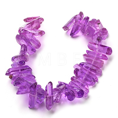 SUPERFINDINGS 1 Strand Natural Quartz Crystal Beads Strands G-FH0001-23-1