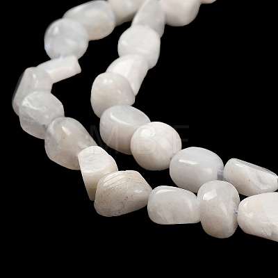 Natural Rainbow Moonstone Beads Strands G-P497-01E-69A-1