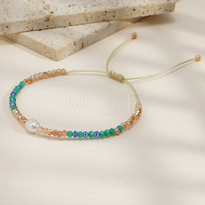 Bohemian Handmade Beaded Crystal Bracelets AY4302-1-1