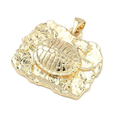 Brass Pendants KK-C251-06C-G-1