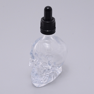 Empty Portable Glass Dropper Bottles MRMJ-WH0065-84B-1