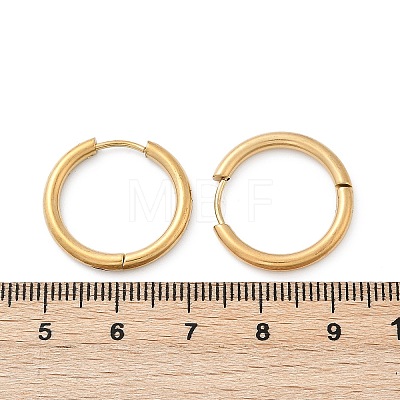 202 Stainless Steel Huggie Hoop Earrings EJEW-F111A-20mm-G01-1